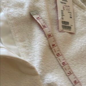 White Terry Cloth shorts